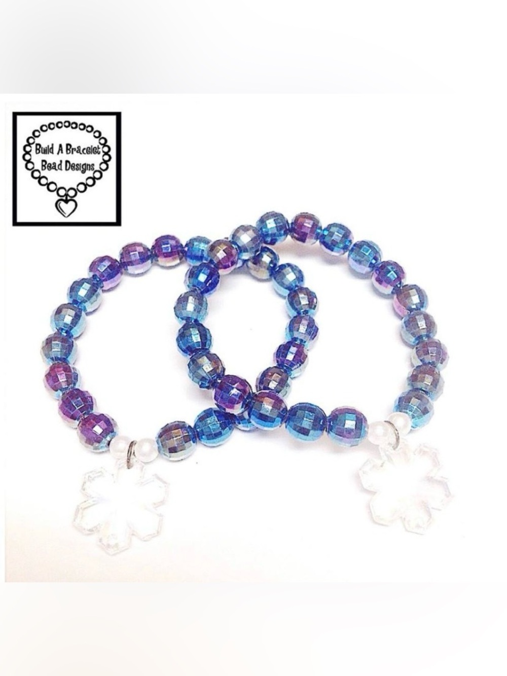 Merry Midnight Blue Snowflake Bracelet
